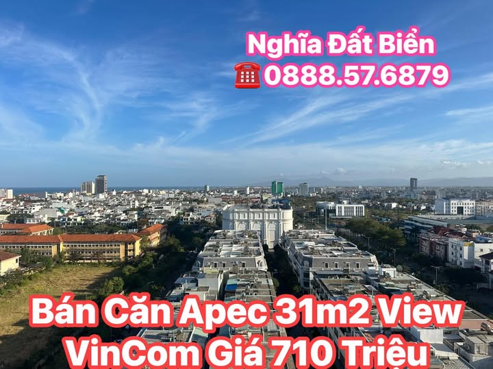 Căn hộ APEC View Vincom Tuy Hòa 31m² giá 710 triệu - Full nội thất sang trọng!