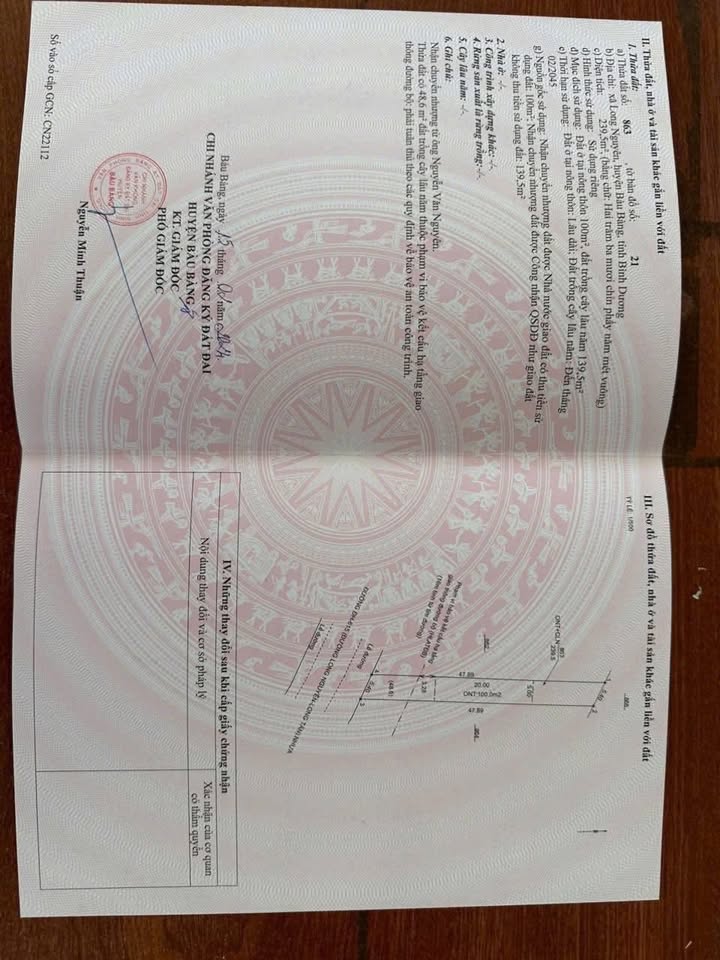 Đất nền chính chủ Xã Long Nguyên 240m² giá thỏa thuận - Vị trí đắc địa