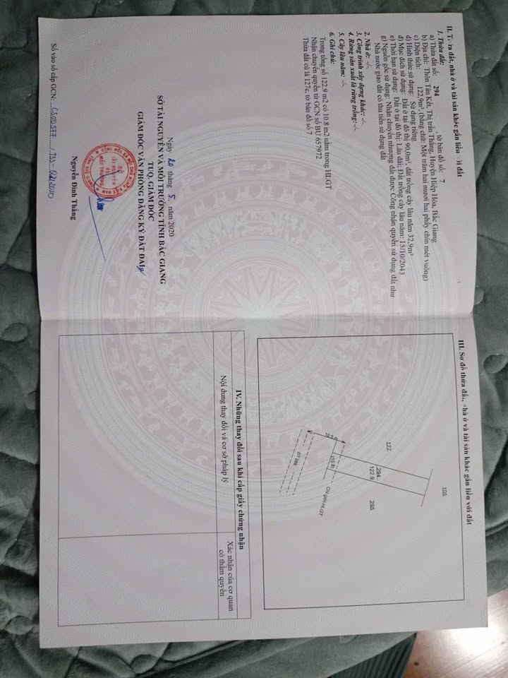 Đất nền kinh doanh tại Thị trấn Thắng, Bắc Giang 122m² chỉ 1 tỷ - Cơ hội đầu tư hấp dẫn!