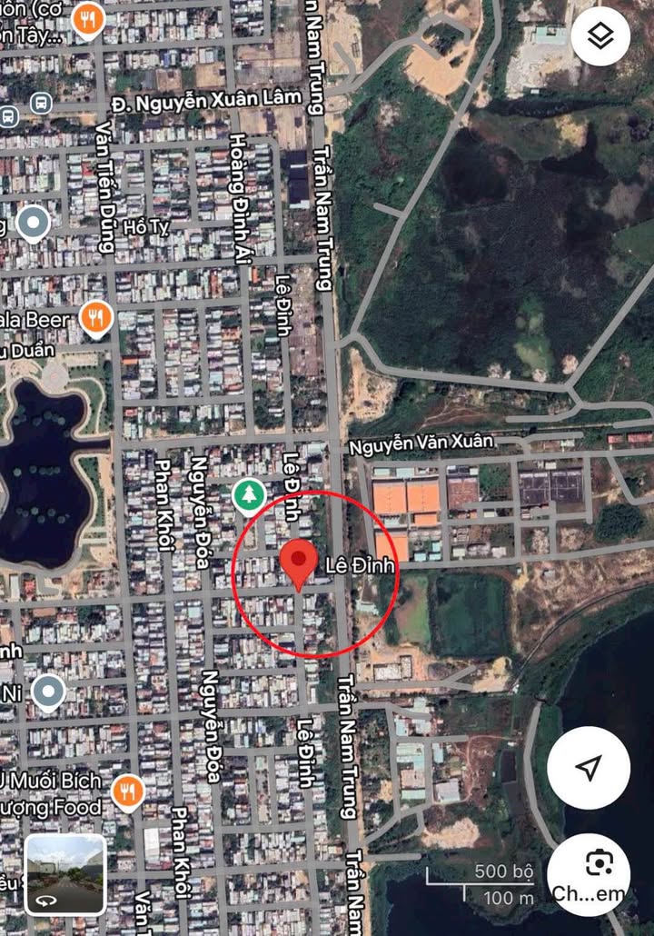 Đất nền góc Lê Đỉnh, gần AEON Mall Hoà Xuân, 176m² giá 8 tỷ - Cơ hội đầu tư tốt!