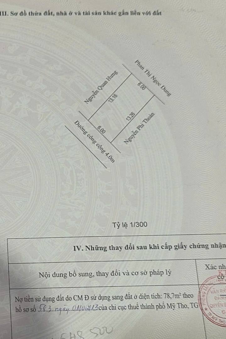 Đất thổ cư ấp Đồng Trung An 52m² giá chỉ 450 triệu - Cơ hội đầu tư tuyệt vời!
