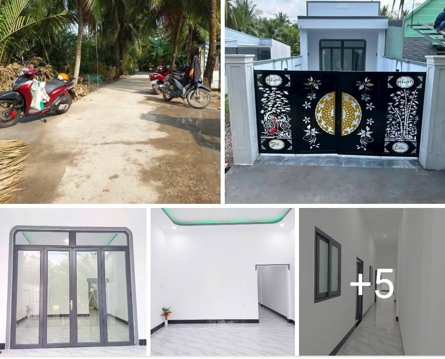 Nhà mới hoàn thiện tại Phường Sơn Đông, Vĩnh Long mới 189m² giá 1.59 tỷ - Sổ đỏ chính chủ!