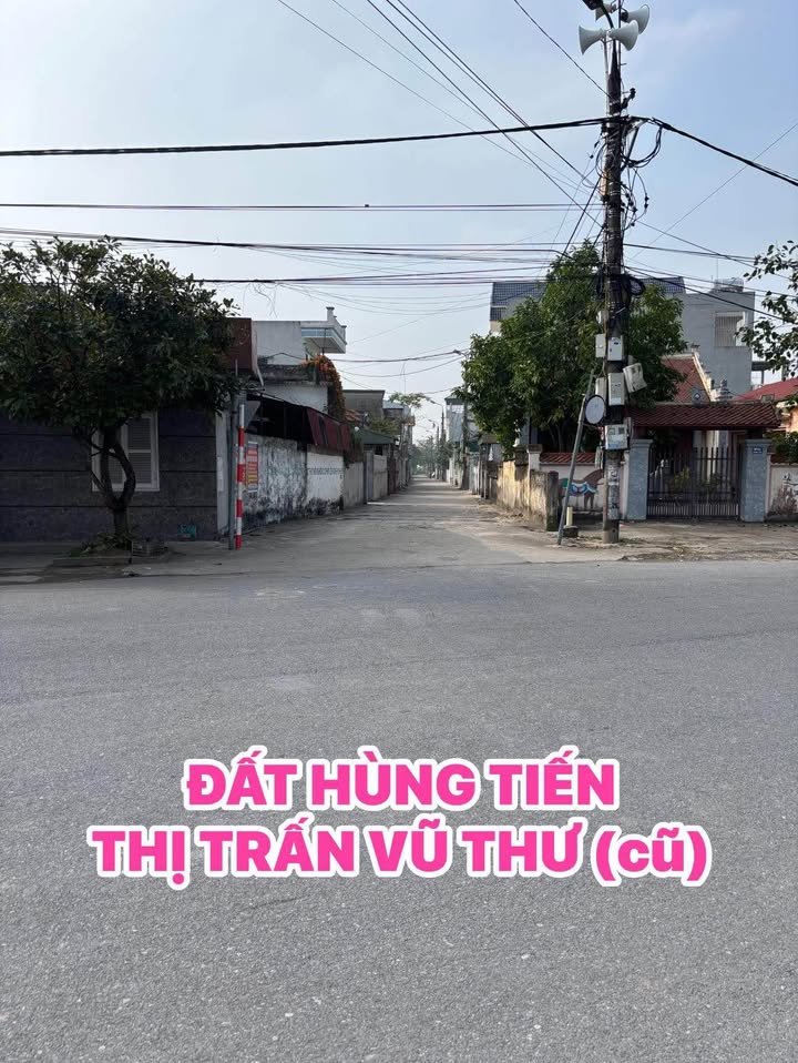 Đất nền trung tâm thị trấn Vũ Thư 45m² giá chỉ 9xx triệu - Giao thông thuận tiện