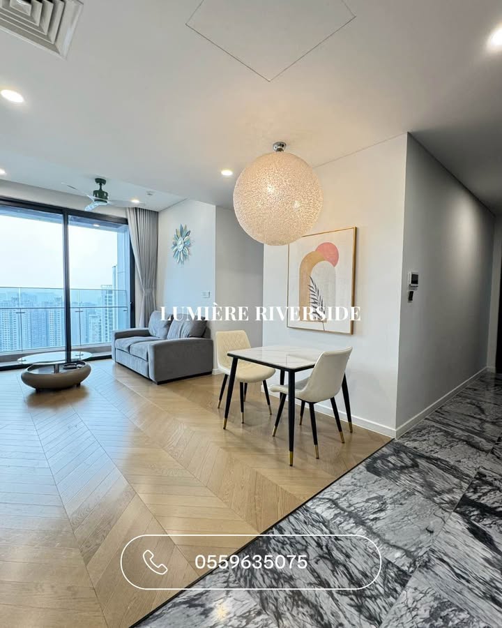 Căn hộ Lumière Riverside 77m² giá 12.5 tỷ - Căn góc đẹp, ngay lầu cao!