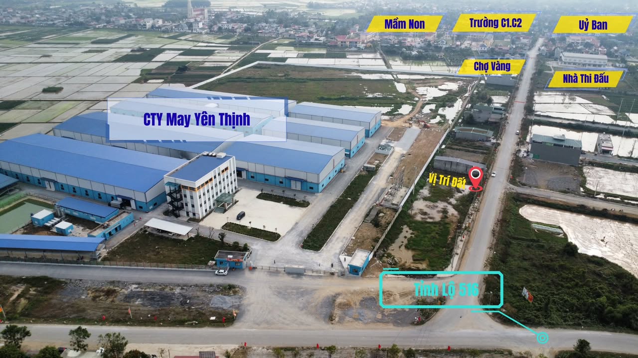 Đất nền Yên Thịnh, Thanh Hóa 125m² - Bán gấp, trục chính đầy đủ tiện ích!