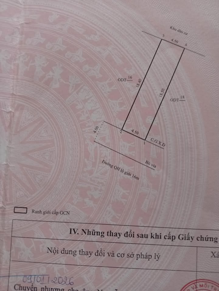 Đất nền khu dân cư Núi Mồ Côi, An Nhơn 83m² giá 2.35 tỷ - Đầu tư sinh lời chất lượng!