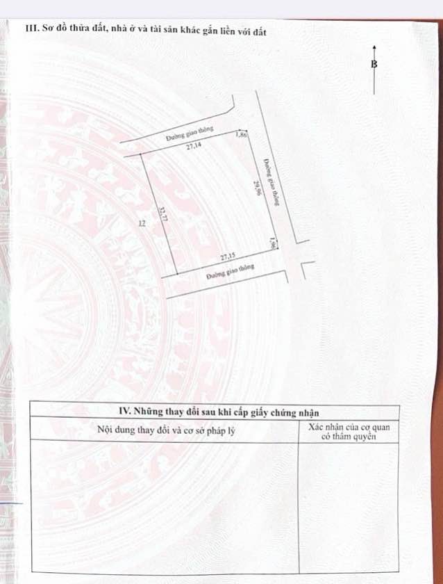 Đất Vĩnh Mới, Thạch Hà 918,5m² giá 1,5 tỷ - Sổ đỏ chính chủ