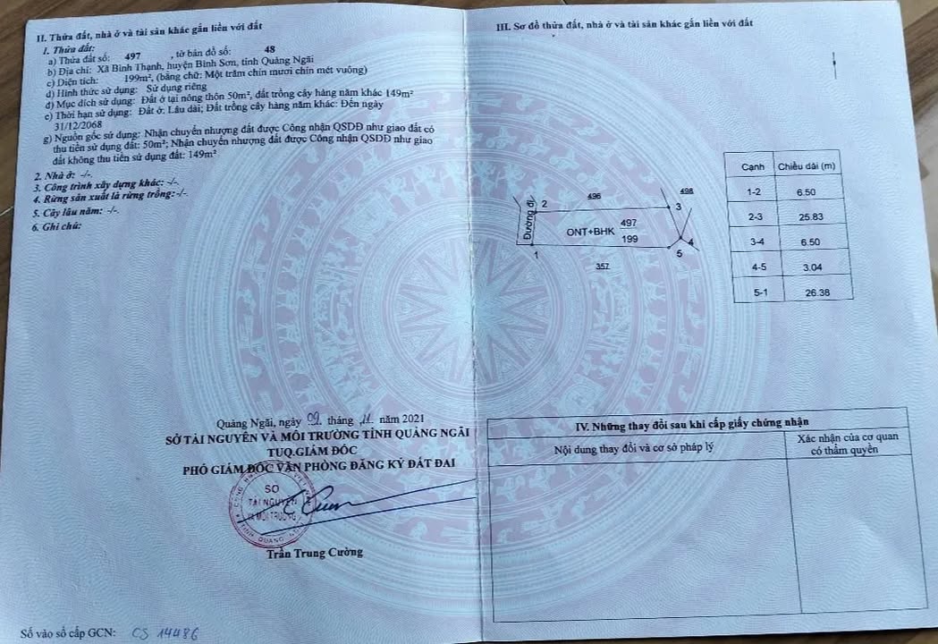 Đất nền thôn Trung An, xã Bình Thạnh, 162m² giá chỉ 200 triệu - Đầu tư sinh lời!