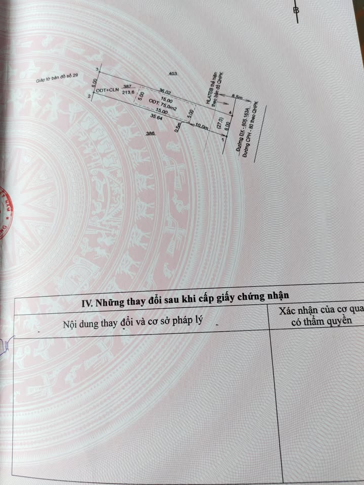 Đất nền Chánh Phú Hòa, Bến Cát 216m² giá chỉ 1.4 tỷ - Chính chủ bán gấp!