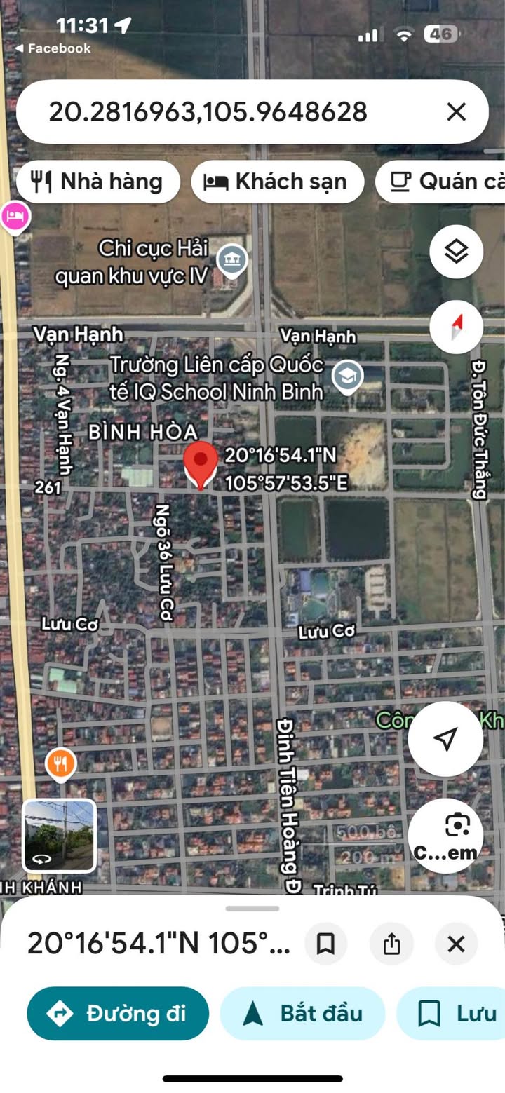 Đất phân lô 261 Trần Hưng Đạo Ninh Bình 86.8m² - Kinh doanh sầm uất!