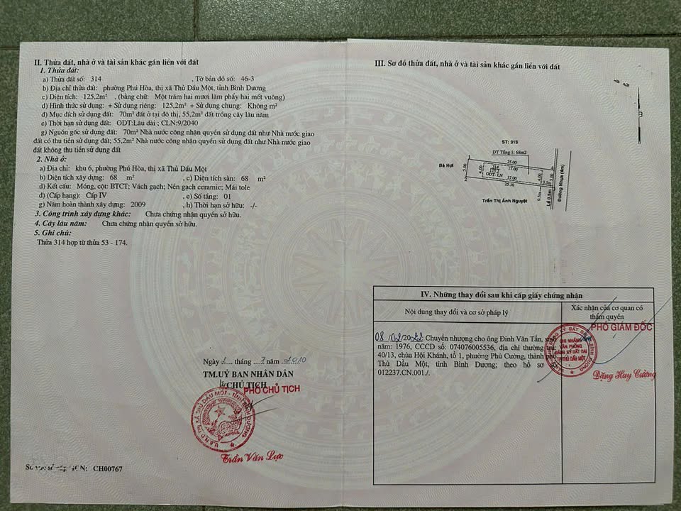 Nhà cấp 4 Khu Happy One Phú Hòa 125m² giá 5.5 tỷ - Sẵn sàng vào ở ngay!