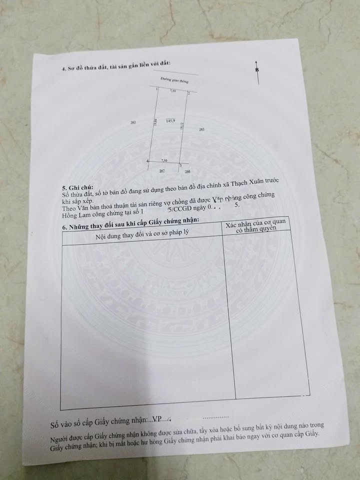 Đất nền Thạch Xuân, Thạch Hà 150m² giá 750 triệu - Cơ hội đầu tư hấp dẫn!