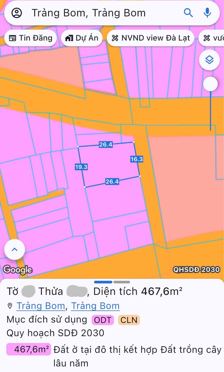 Nhà trung tâm Trảng Bom 467m² giá thỏa thuận - Đầy đủ tiện ích sống động!