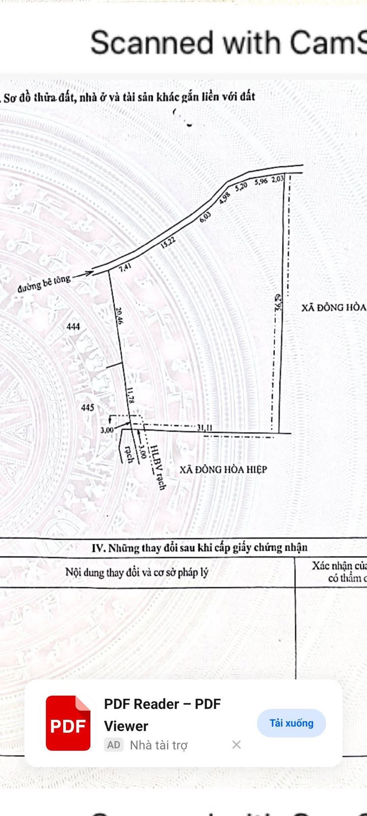 Đất vườn 1769m² tại Hòa Khánh, Cái Bè, giá chỉ 1.6 tỷ - Đầu tư lý tưởng!