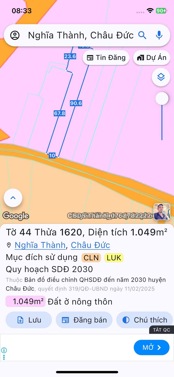 Đất nền dự án Lan Anh 7, xã Hòa Long, 1000m² chỉ 2.25 tỷ - Cơ hội đầu tư hiếm có!