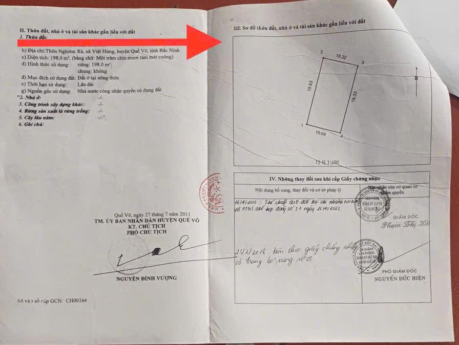 Đất nền 2 mặt tiền Nghiêm Xá 198m² giá 5 tỷ - Đầu tư sinh lời nhanh!