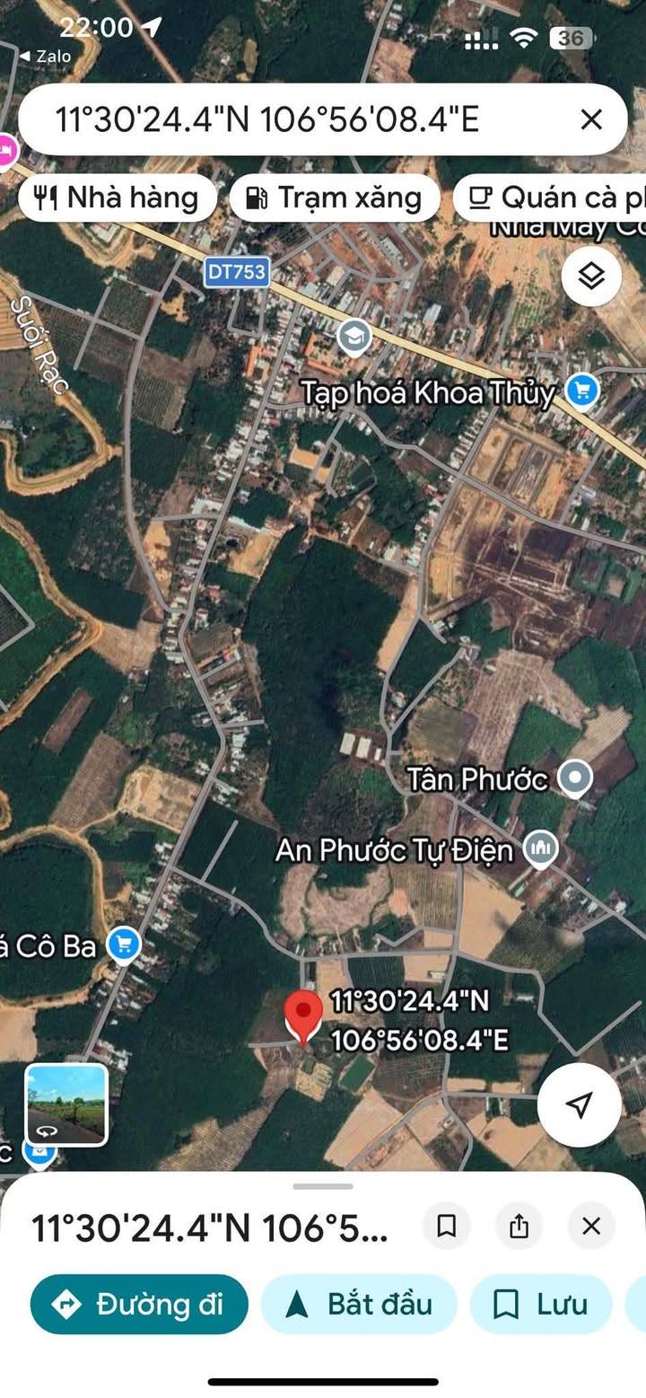 Đất thổ cư 215m² tại Ấp Suối Đôi - Giá chỉ 2 tỷ - Cơ hội đầu tư tuyệt vời!