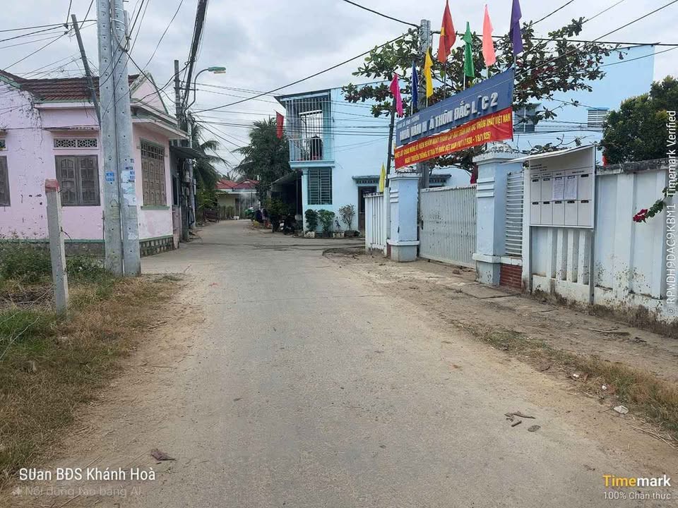 Đất thổ cư mặt tiền thôn Đắc Lộc 2, Bắc Nha Trang 90m² giá 1.45 tỷ - Cơ hội đầu tư không thể bỏ lỡ!