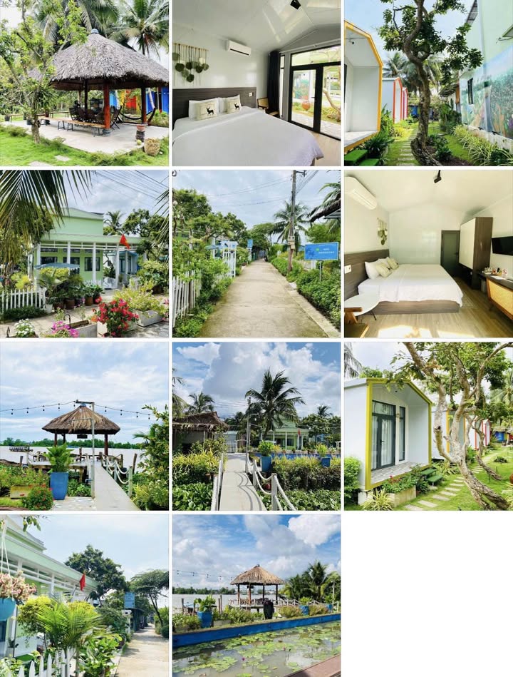 Homestay ven sông Cồn Phụng, Bến Tre 2000m² giá 5.9 tỷ - Đầu tư sinh lời ngay!