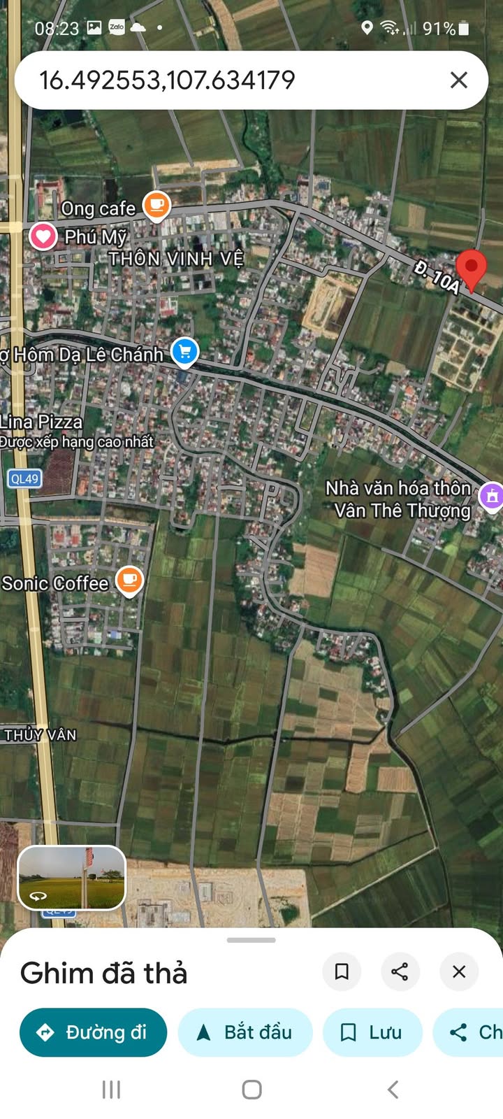 Đất mặt tiền khu quy hoạch Phước Linh Huế 176m² giá 4.2 tỷ - Đầu tư sinh lời ngay!