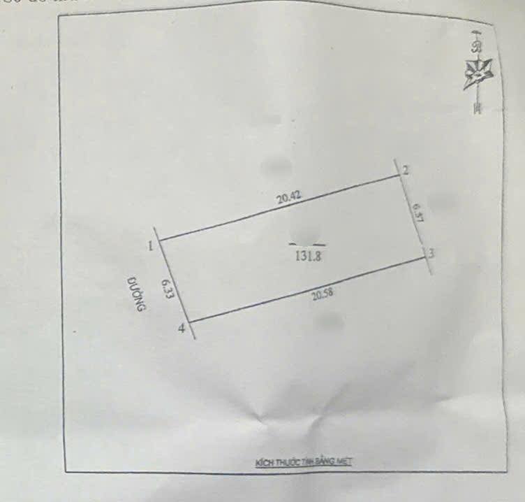 Đất nền Nghi Kim, TP Vinh 131.8m² giá 3 tỷ - Cơ hội vàng cho nhà đầu tư!