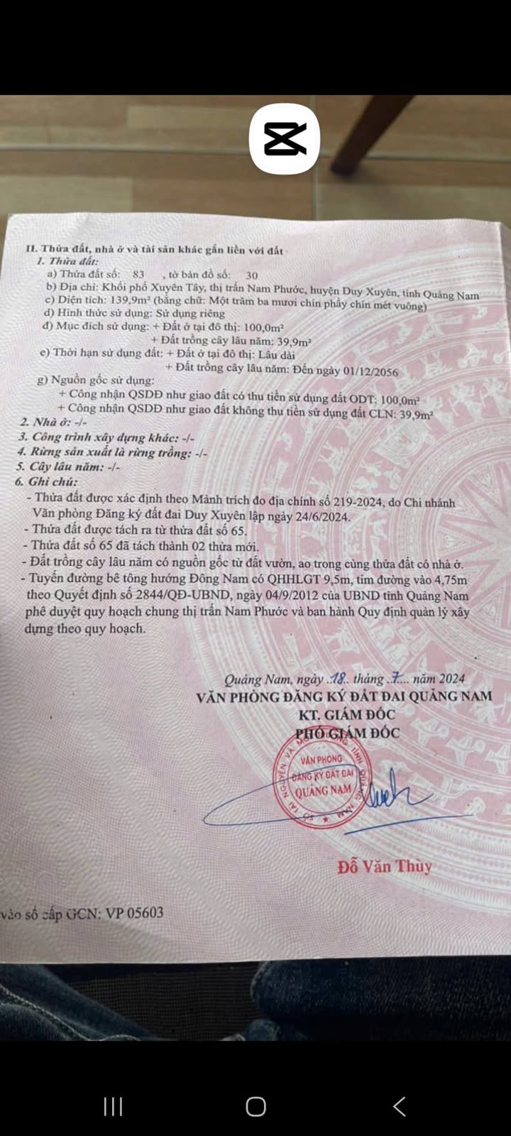 FrontHouse mặt tiền đường Phùng Hưng, Thị trấn Nam Phước 139m² giá 600 triệu - Đầu tư sinh lời ngay!