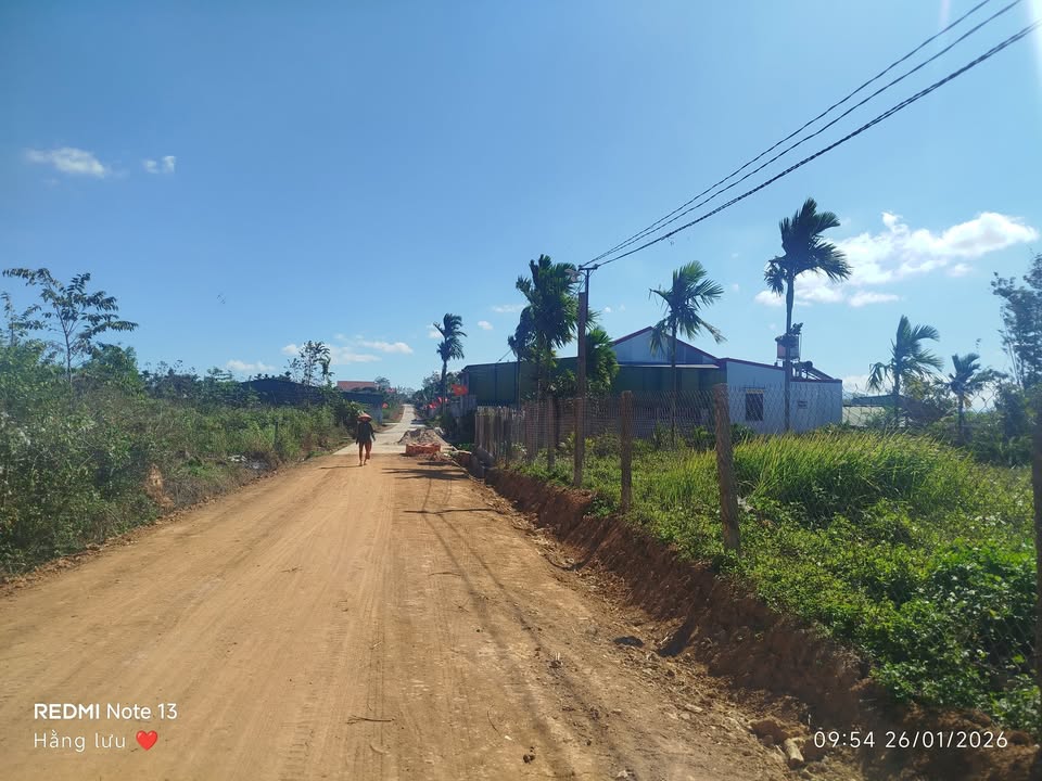 Đất thổ cư trung tâm xã Ea Knốp 184m² giá thỏa thuận - Tiềm năng đầu tư lớn!