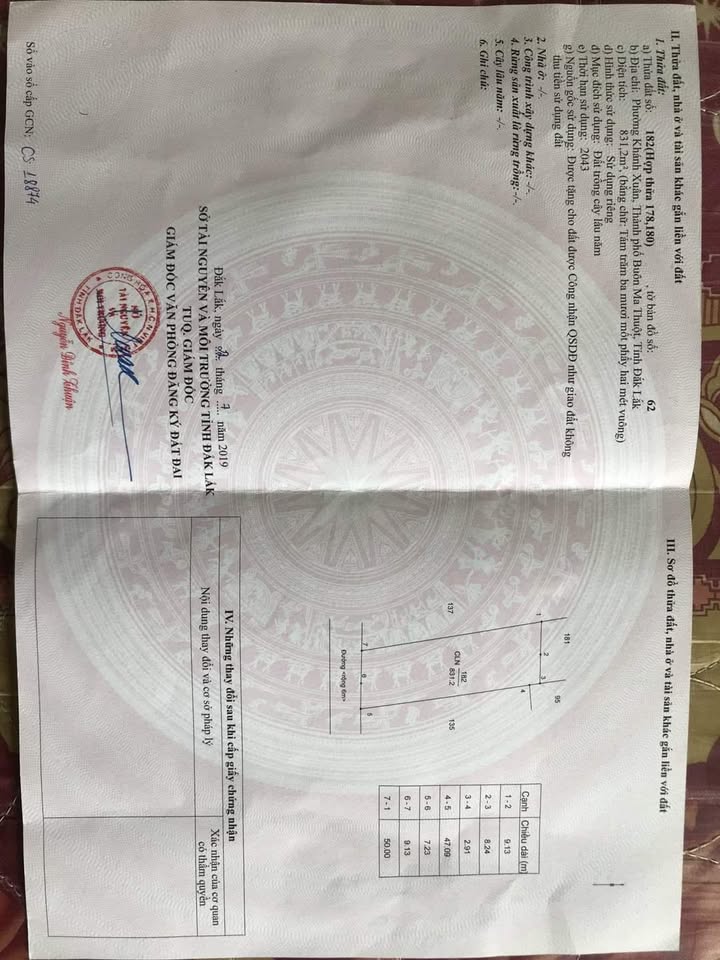 Đất nền Phường Khánh Xuân 800m² - Sổ đỏ chính chủ, giá thỏa thuận!