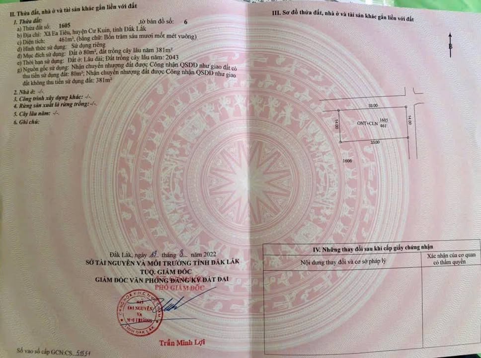 Đất nền KDC Bàn Cờ, Đắk Lắk 462m² giá 1.575 tỷ - Đặc điểm siêu lợi nhuận!