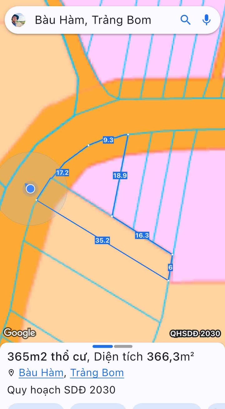 Đất nền 365m² tại xã Cây Gáo, Trảng Bom, Đồng Nai - Giá thỏa thuận hấp dẫn!