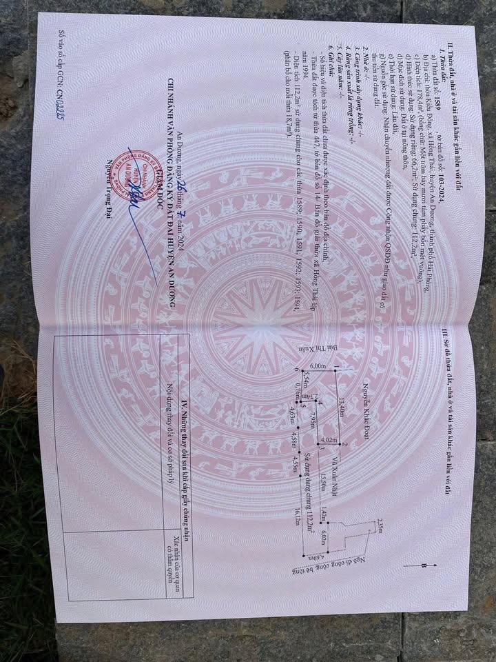 Đất Kiều Đông 66m² giá 700 triệu - Ô tô đỗ cửa, gần nhà văn hóa!