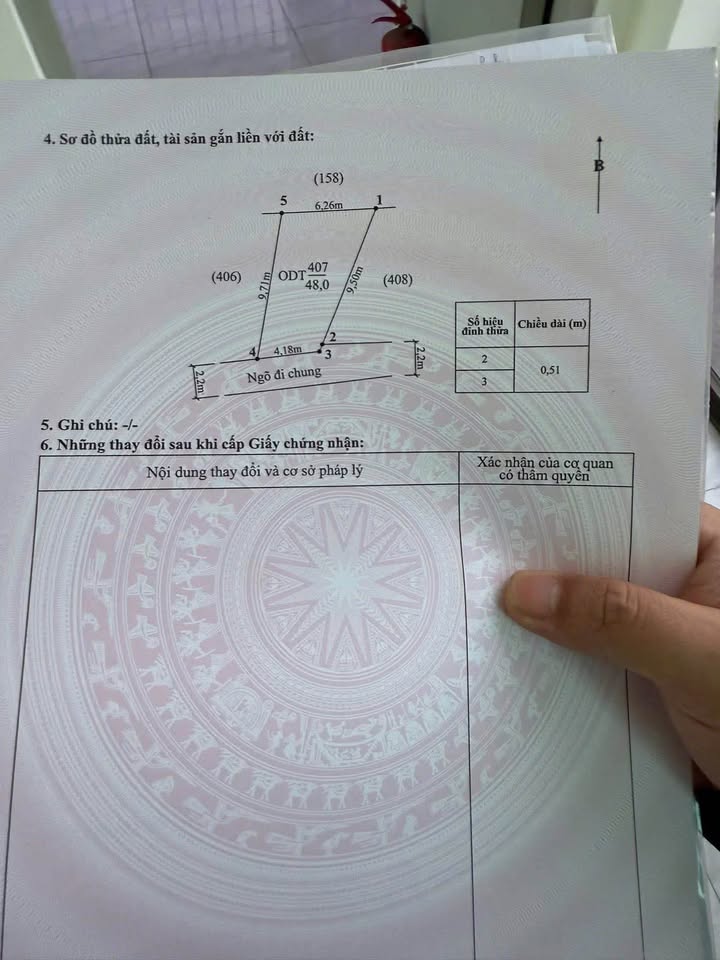 Đất nền Phường Anh Dũng, Quận Dương Kinh, 48m² giá 1.6 tỷ - Lô F0 cực hiếm, ô tô vào tận đất!