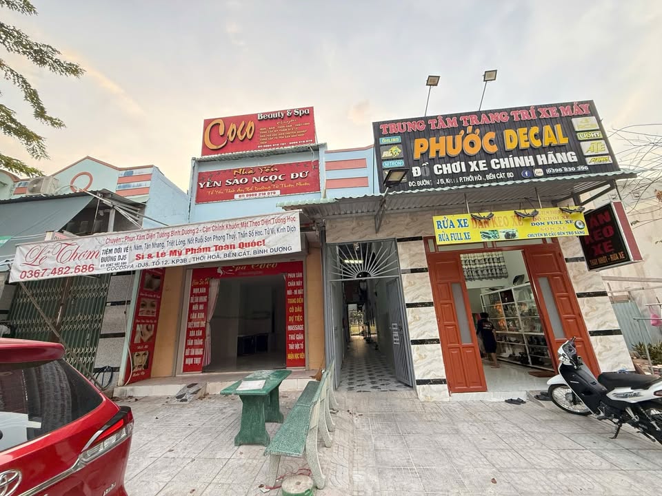 Cho thuê kiot đường DJ8, Phường Mỹ Phước, 2 phòng ngủ - Giá thỏa thuận