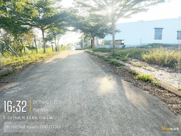 Đất nền Cư Huê, Đắk Lắk, 165m², giá 400 triệu - Cơ hội đầu tư hiếm có!