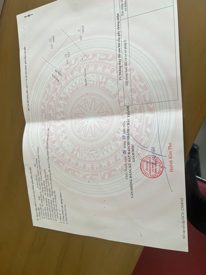 Đất ruộng 1000m² tại Thị trấn Chợ Mới, An Giang - Giá chỉ 270 triệu!