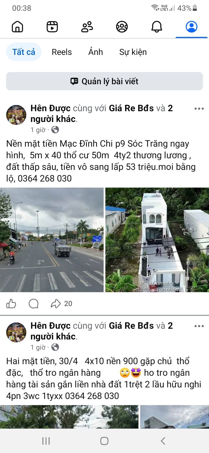 Đất nền mặt tiền Mạc Đĩnh Chi Phường 8 Sóc Trăng 200m² giá 4.2 tỷ - Cơ hội đầu tư hấp dẫn!