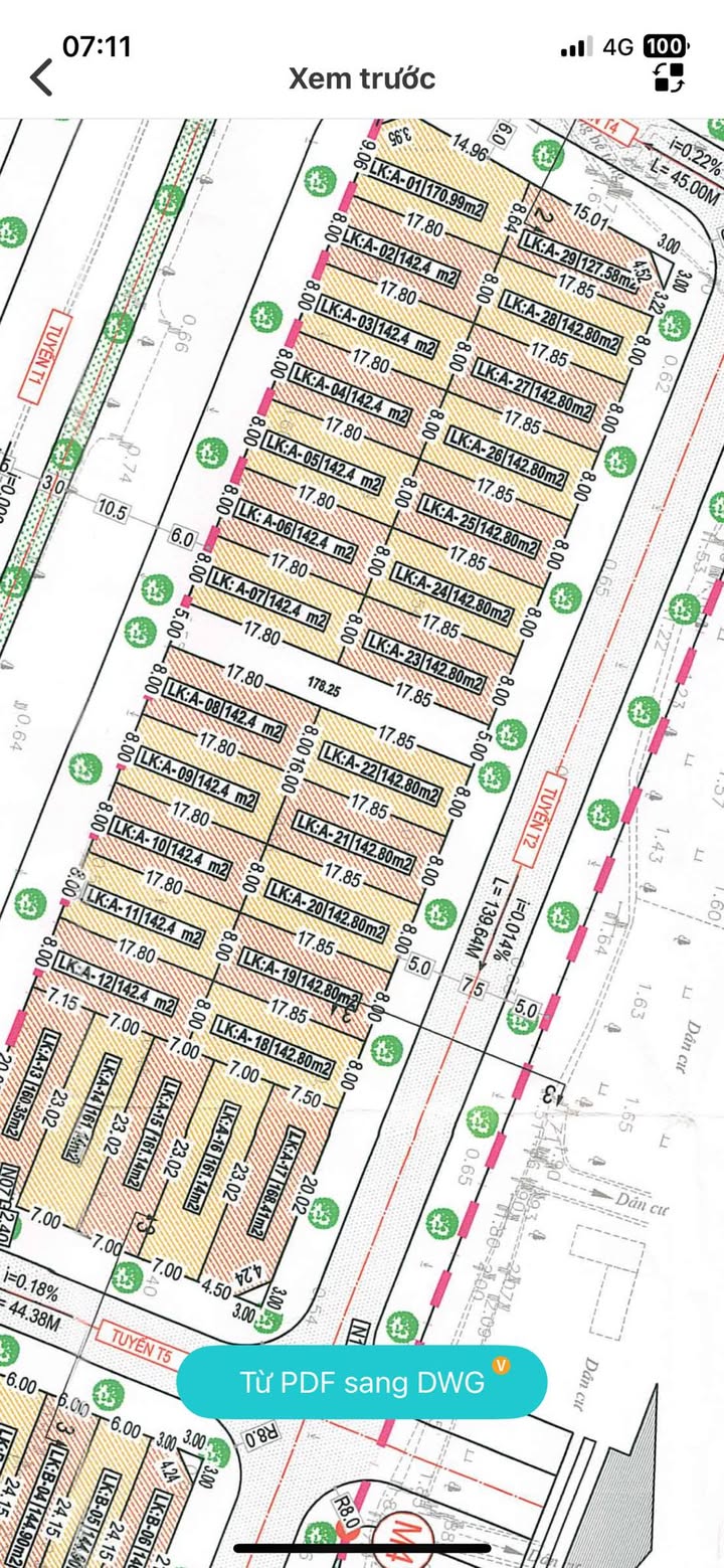 Đất nền Phường Xuân Lâm 143m² giá 1.6 tỷ - Cơ hội đầu tư tuyệt vời!
