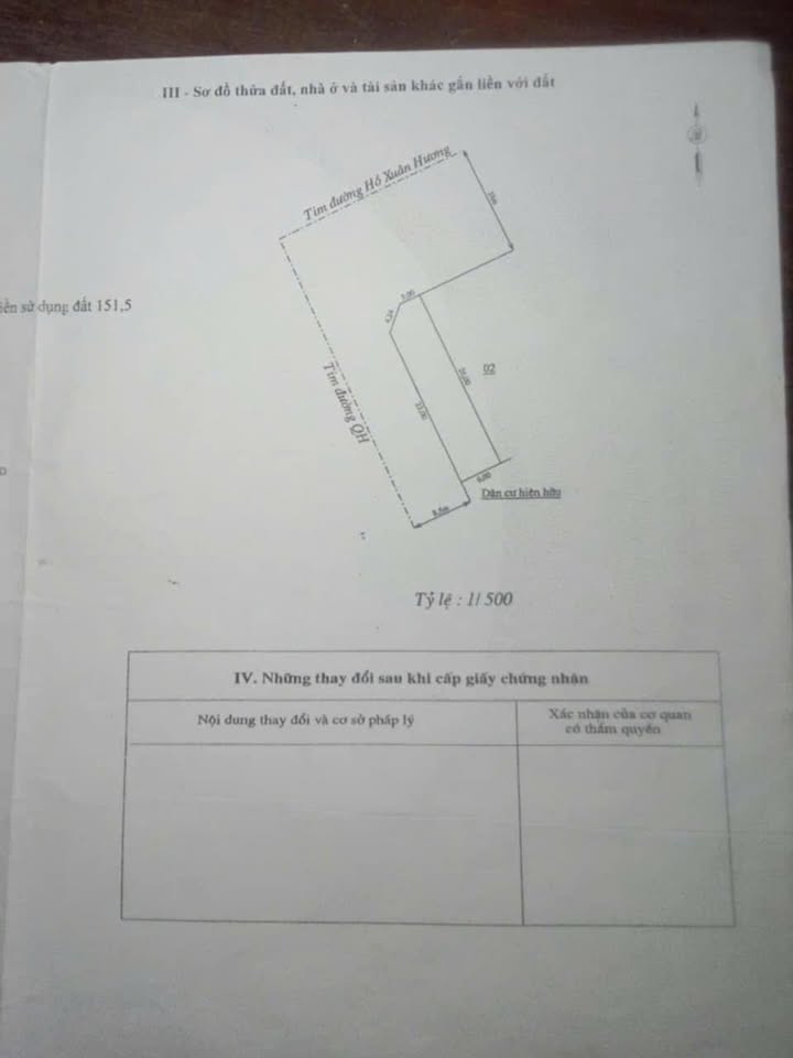 Đất nền Hồ Xuân Hương Đồng Xoài 156m² giá 2 tỷ - View vườn hoa tuyệt đẹp!