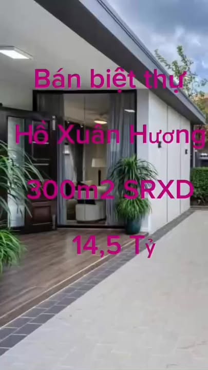 Biệt thự Hồ Xuân Hương Đà Lạt 299m² giá 14.5 tỷ - Không gian yên tĩnh lý tưởng!