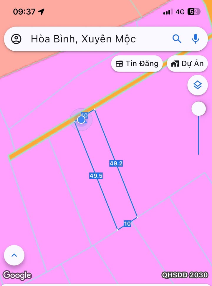 Đất thổ cư Xuyên Mộc 484m² giá 1 tỷ - Lô đất lý tưởng cho nhà vườn!