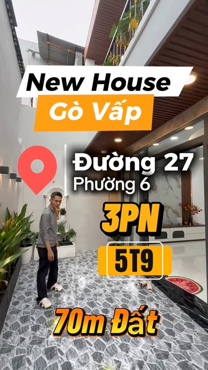Nhà phố Gò Vấp 71m² giá thỏa thuận - Sẵn sàng vào ở ngay!