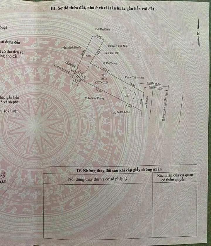 Mặt tiền Trần Văn Ơn, Phú Hoà, 455m² - Vị trí kinh doanh đắc địa!