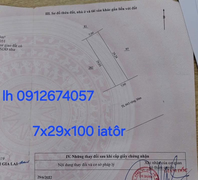 Đất nền 203m² xã Ia Tôr, huyện Chư Prông - Cơ hội đầu tư hấp dẫn!