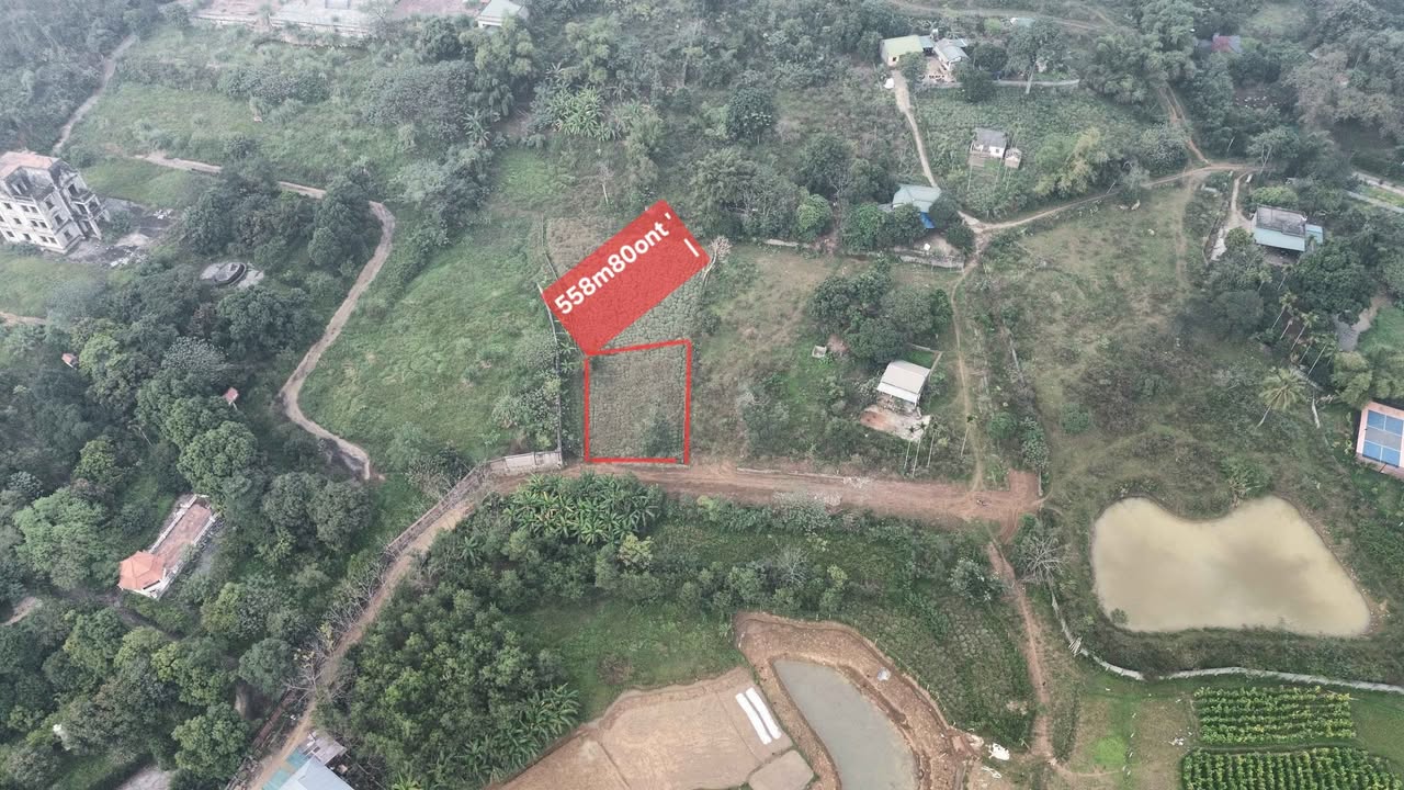 Đất nền Hòa Sơn, Lương Sơn, Hòa Bình 558m² giá 2 tỷ - Lô góc đẹp như mơ!