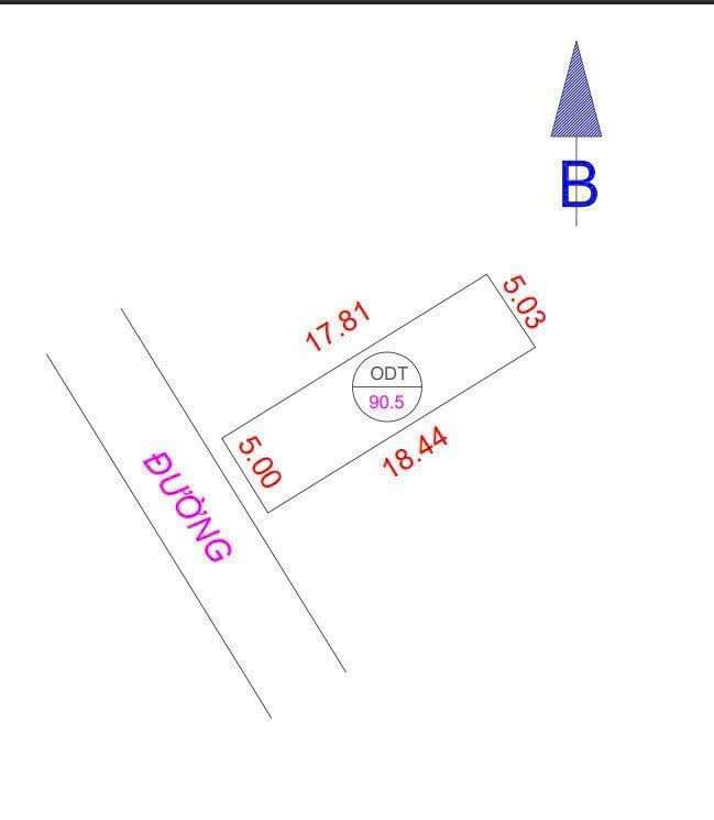 Đất nền Nghi Thái, TP Vinh 90,5m² giá 1,2 tỷ - Đầu tư sinh lời tuyệt vời!