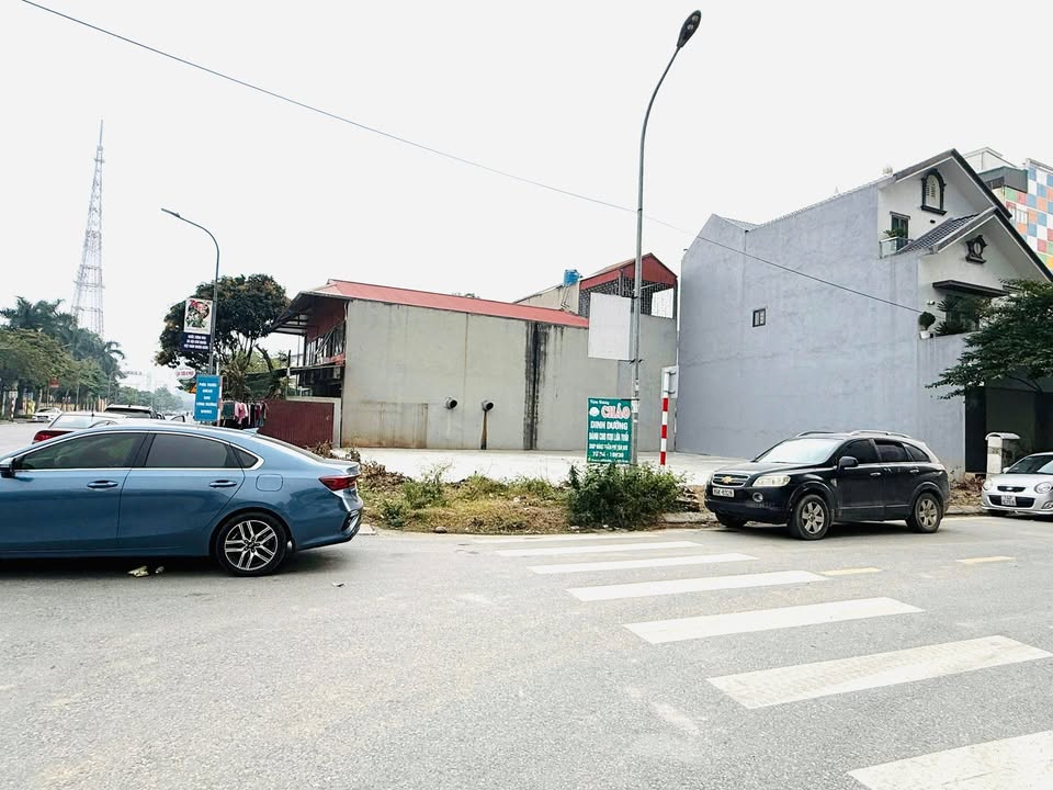 Đất cho thuê tại viện Hưng Hà, Hưng Yên - Lô góc 2 mặt tiền thuận lợi cho kinh doanh!