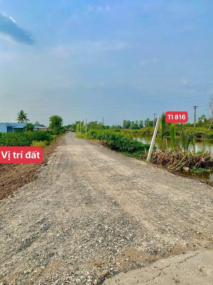 Đất vườn xã Bình Đức 500m² giá 750 triệu - Vị trí đẹp, tiện ích đầy đủ!