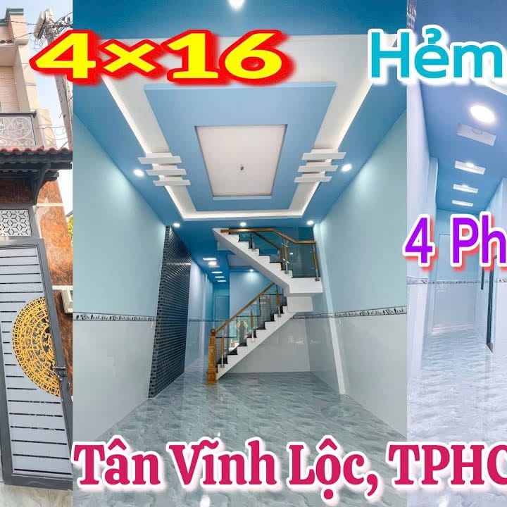 Nhà 2 tầng đường Võ Văn Vân, Bình Chánh 64m² - Dân cư hiện hữu, gần chợ!