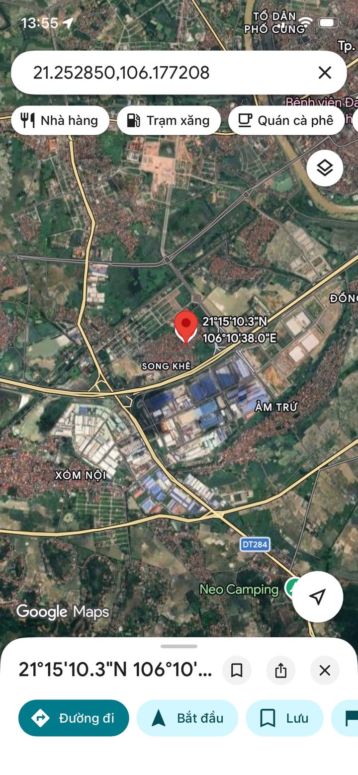 Đất nền Phường Song Khê, TP Bắc Giang 120m² giá chỉ 3 tỷ - Đầu tư sinh lời ngay!