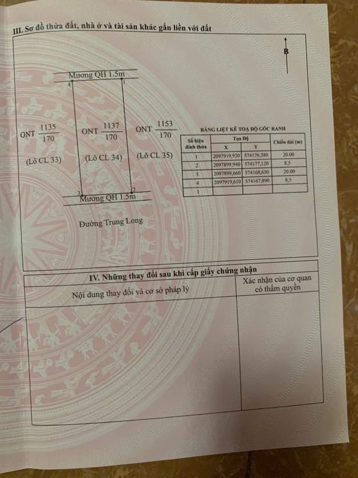 Đất nền xã Trung Thành, Yên Thành 170m² giá 2.9 tỷ - Cơ hội đầu tư tuyệt vời!